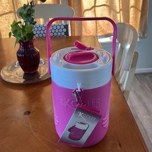 1 Gallon Cooler and 2 Shaker Bottles